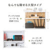 y6܂ł̏z[^[[{bNX P[u{bNX 50cm 38.5cm RZgt ؐ X ǖʎ[ pu R[i[ db CguE 200-CB047LM