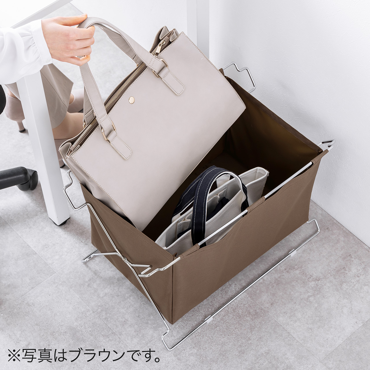 וu ܂肽 ו ו[ Jo X^bLOΉ 55cm s33cm ubN LTCY 200-CB049BK