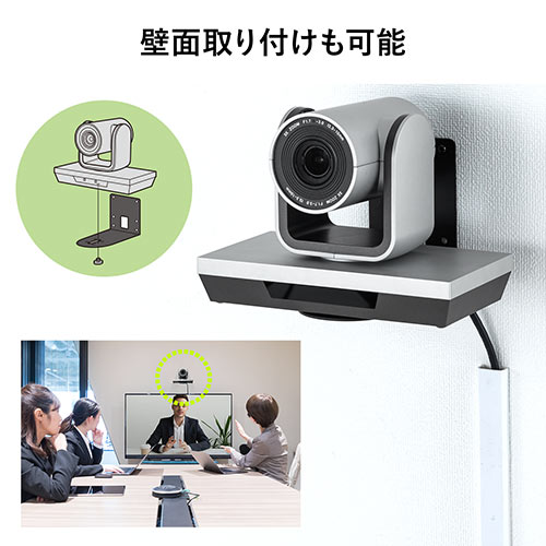 WEBcJ Lp  USBڑ 掿 3{Y[@\ WEBc p `g tHD 210f Zoom Skype Microsoft Teams 400-CAM071