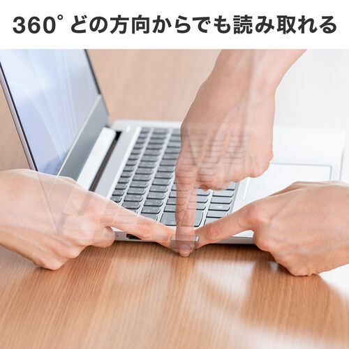 wF؃[_[ PCp USBڑ Windows Hello Windows11/10Ή wő10o^ 360^b` 400-FPRD2