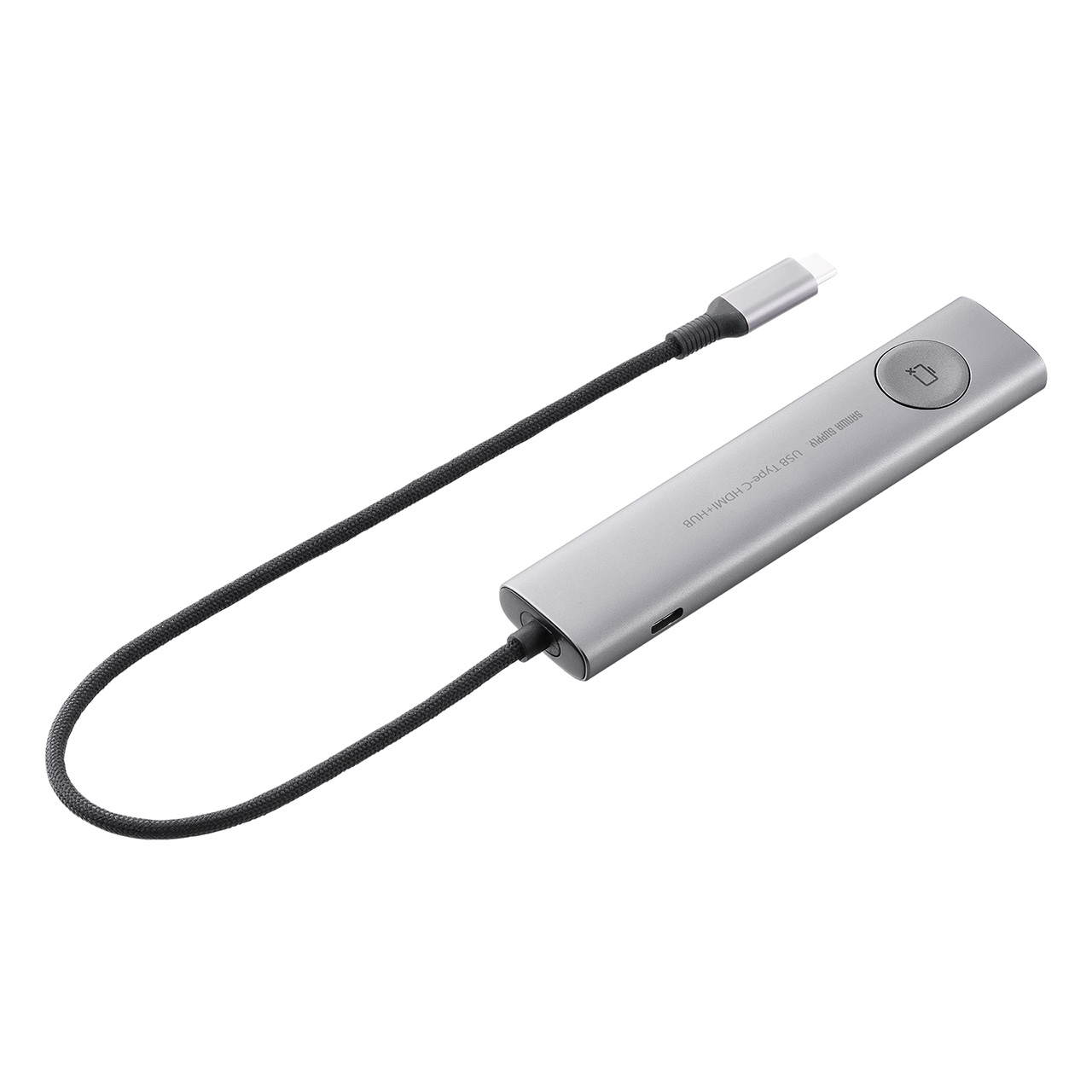 hbLOXe[V USB Type-C ON/OFFXCb`t HDMI 4K/60Hz USB PD100WΉ USB 5Gbps J[h[_[ P[ǔ^ oC ^ 400-HUBCP31GM