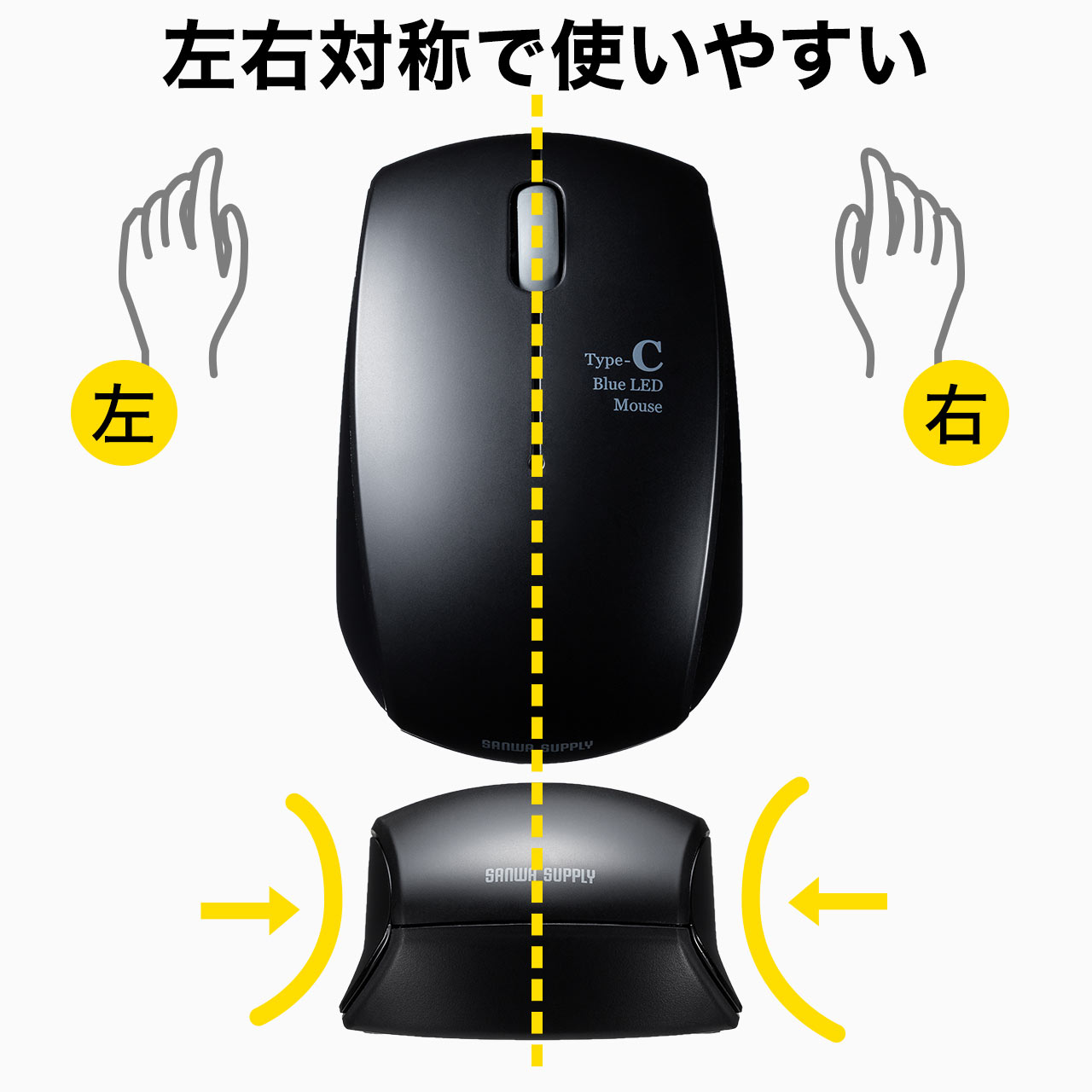 y匈ZՃZ[zL}EX USB Type-C 莮 u[LEDZT[ RpNg 3{^ ubN 400-MA100