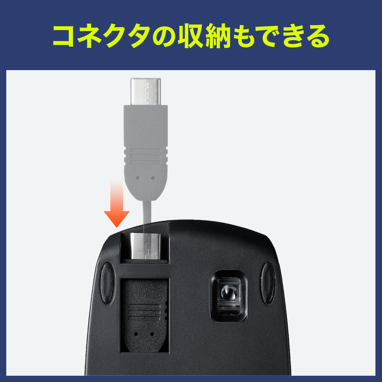 y匈ZՃZ[zL}EX USB Type-C 莮 u[LEDZT[ RpNg 3{^ ubN 400-MA100