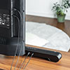 y匈ZՃZ[zTEho[ 20W 45cm obe[ erXs[J[ o[Xs[J[ VA^[o[ z[VA^[ Bluetooth 3.5mm microSD USB 400-SP092
