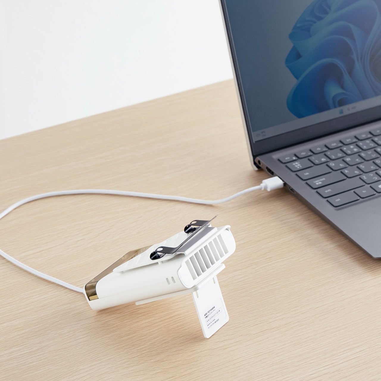 xgt@ USB@ EGXgt@ t@  5iK /񂩂/ ȈՋ󒲍ƕ ^ LEDcʕ\ USB-C[d zCg 400-TOY048W
