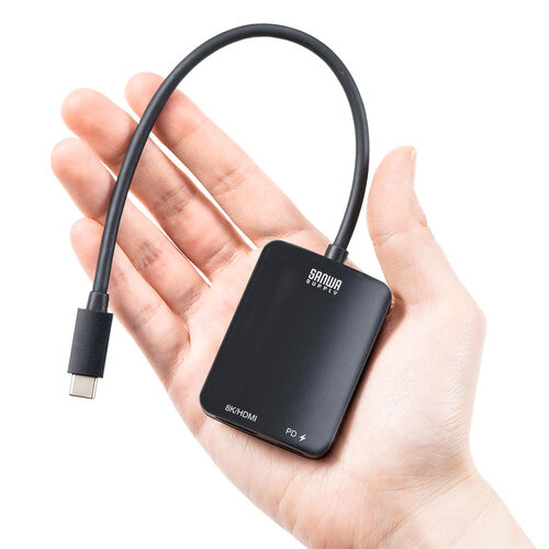 USB Type-C HDMI ϊA_v^ 8K/60Hz 4K/144Hz PD100W P[u20cm MacBook iPad Pro Air Switch Ή HDR ubN 500-KC041