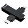 CgjO  Type-C USB 128GB MFiF iPhone iPad Android Ή p\R ʐ^  obNAbv XCO iXflash 600-IPLC128GX3N