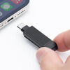 Type-C  USB-A USB 256GB MFiF iPhone iPad Android Ή p\R ʐ^  obNAbv XCO iXflash 600-IPLCA256GX3N