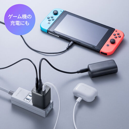 USB[d PD [d 1|[gő67W v65W 3|[g Type-C~3 GaN̗p ^ ܂肽ݎvO }[d m[gp\R X}z ^ubg PSEKi 700-AC046