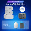 USB[d PD [d 1|[gő67W v65W 3|[g Type-C~3 GaN̗p ^ ܂肽ݎvO }[d m[gp\R X}z ^ubg PSEKi 700-AC046