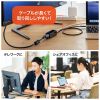 USB Type-Cnut HDMIϊA_v^ USB-3TCH35BK