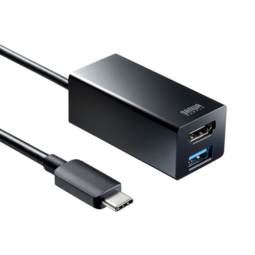 USB Type-Cnut HDMIϊA_v^ USB-3TCH35BK